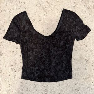 Lululemon Align Short Sleeve - Snake Print